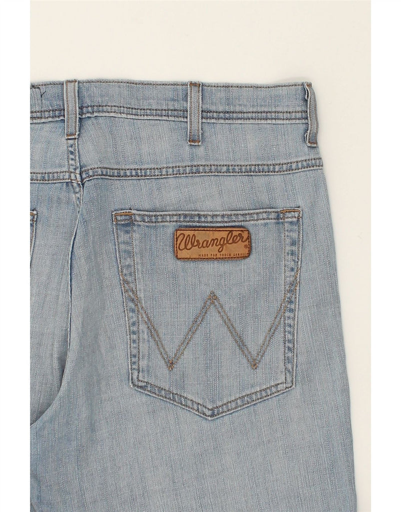 WRANGLER Mens Straight Jeans W36 L32 Blue | Vintage Wrangler | Thrift | Second-Hand Wrangler | Used Clothing | Messina Hembry 