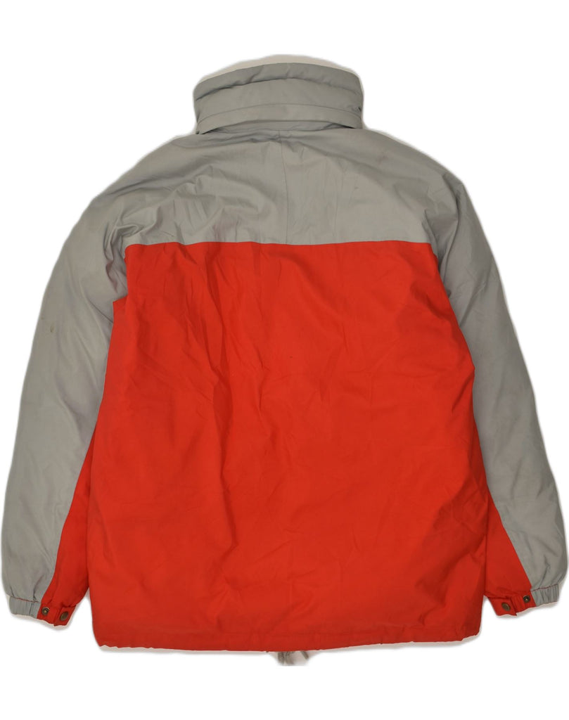 DUBIN Mens Windbreaker Jacket UK 38 Medium Red Colourblock | Vintage Dubin | Thrift | Second-Hand Dubin | Used Clothing | Messina Hembry 