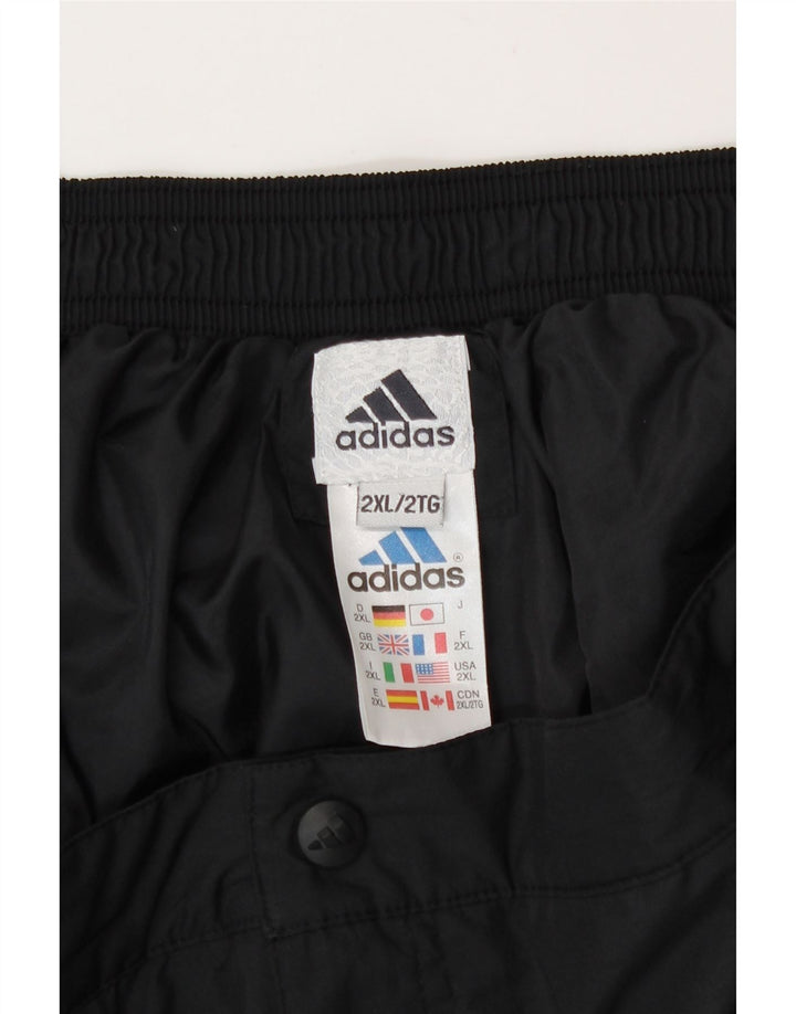 Adidas Womens Climashell Tracksuit Trousers Joggers 2XL Black Polyester