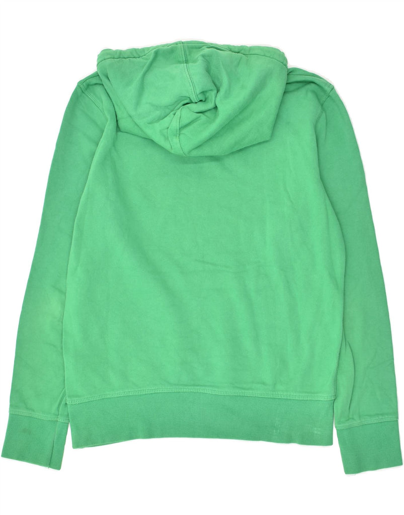 JACK & JONES Mens Graphic Hoodie Jumper Medium Green Cotton | Vintage Jack & Jones | Thrift | Second-Hand Jack & Jones | Used Clothing | Messina Hembry 