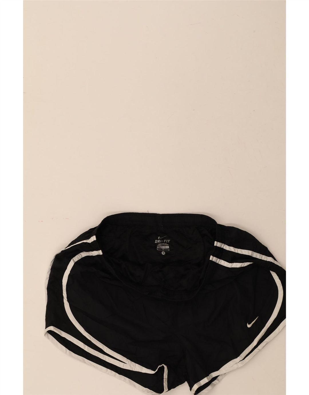 NIKE Womens Dri Fit Sport Shorts UK 12 Medium  Black Polyester Vintage Nike and Second-Hand Nike from Messina Hembry 