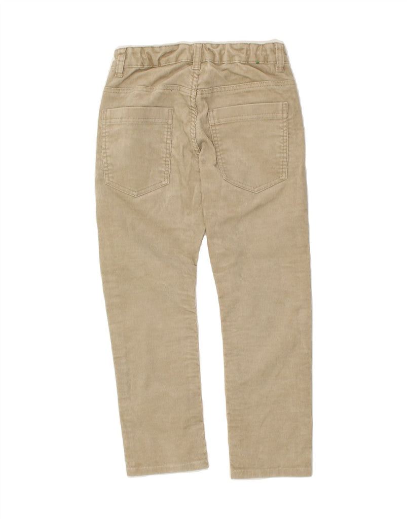 BENETTON Boys Straight Corduroy Trousers 7-8 Years Medium W24 L20 Grey | Vintage Benetton | Thrift | Second-Hand Benetton | Used Clothing | Messina Hembry 