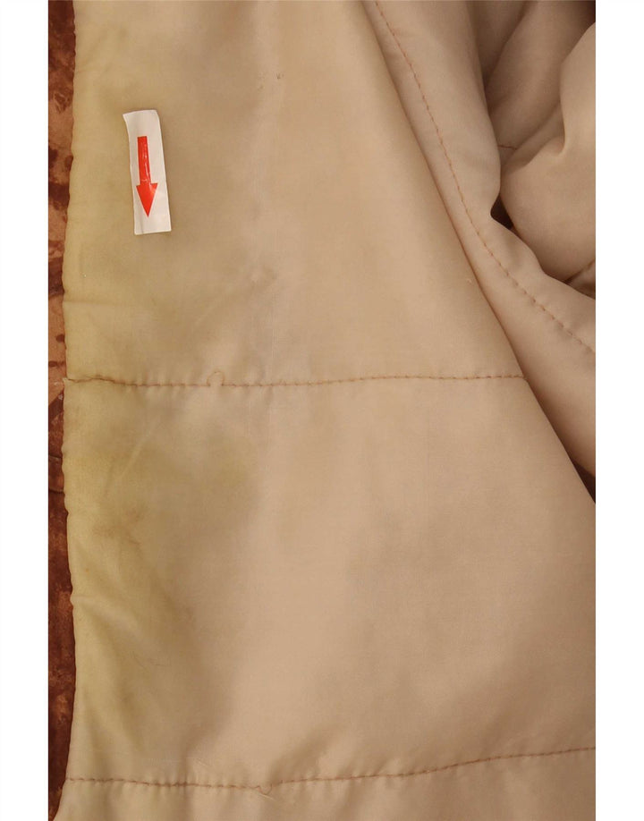 Vintage Womens Oversized Windbreaker Jacket UK 18 XL Brown Camouflage
