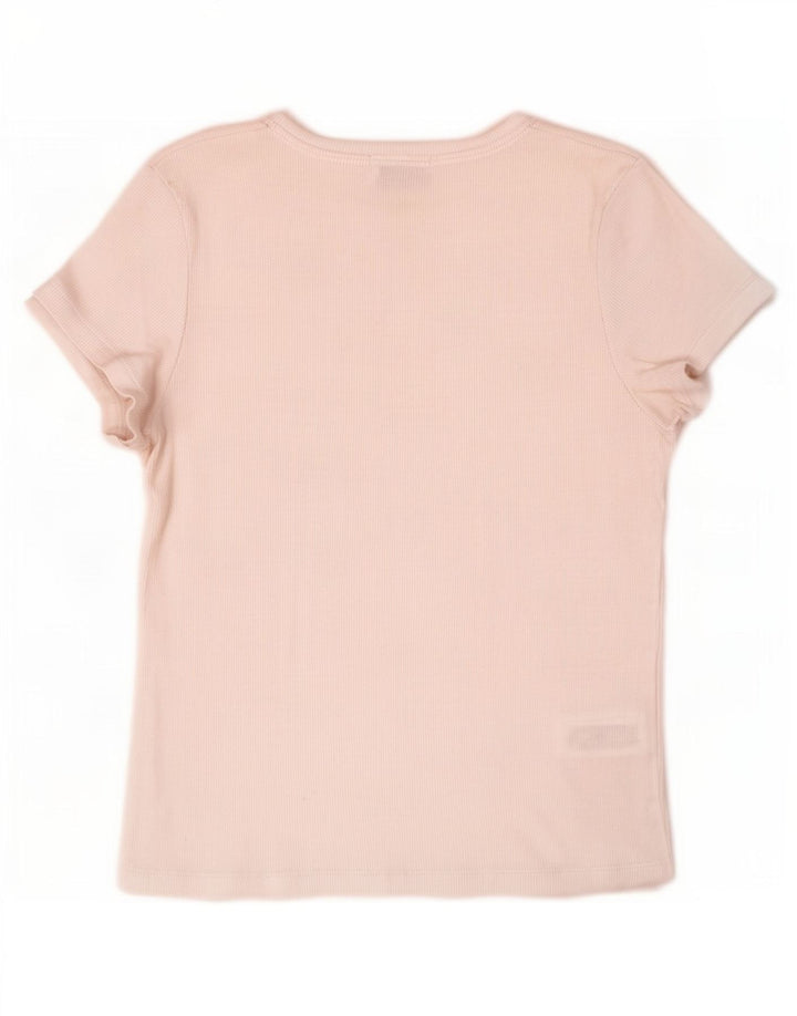 Marks & Spencer Womens T-Shirt Top UK 10 Small White