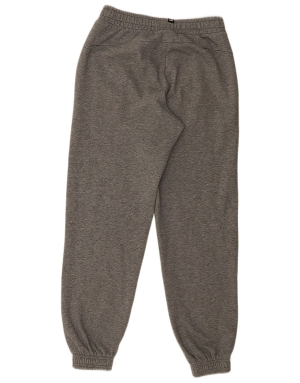Puma Boys Tracksuit Trousers Joggers 13-14 Years  Grey Cotton