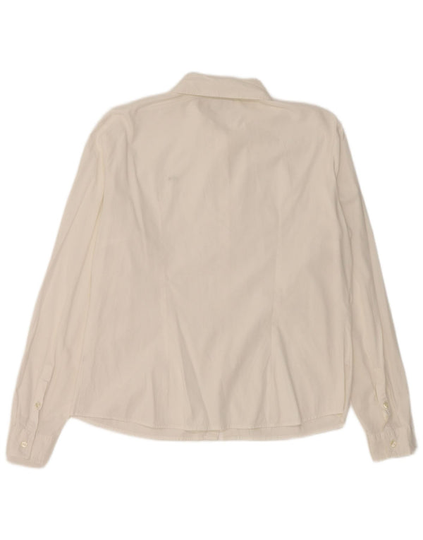 Lacoste Womens Shirt Size 44 Large White