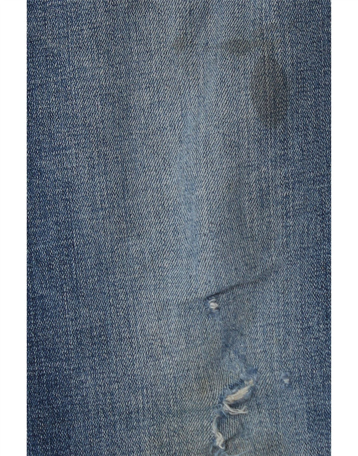 Hackett Mens Slim Jeans W36 L33 Blue Cotton