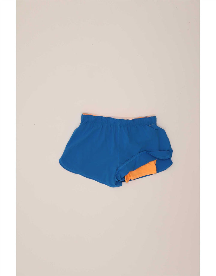 Nike Womens Skort Regular Sport Shorts UK 14 Medium Blue Polyester Sports
