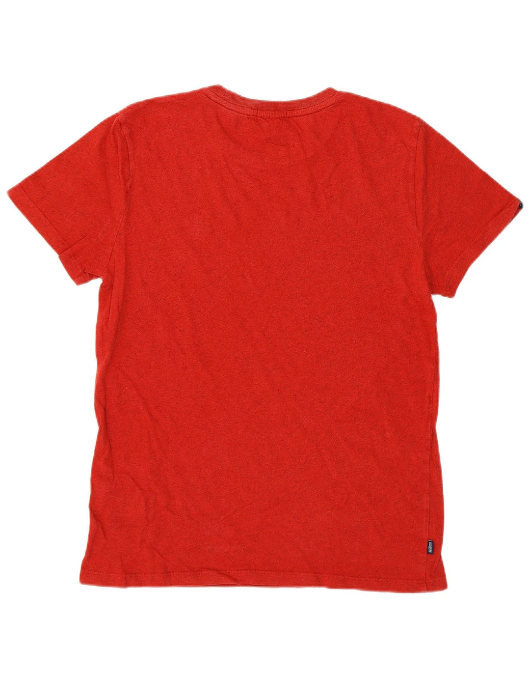 Superdry Mens T-Shirt Top Medium Red Cotton