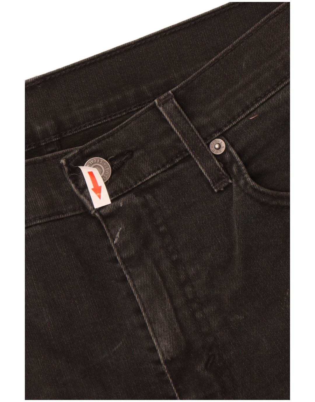 Levi's Mens 412 Denim Shorts W31 Medium  Black Cotton