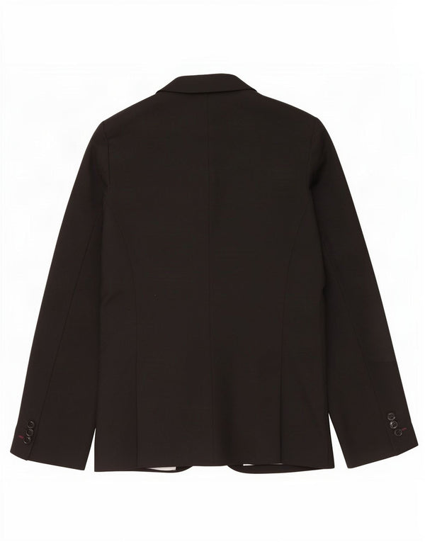 Marks & Spencer Womens Autograph 2 Button Blazer Jacket UK 10 Small Black