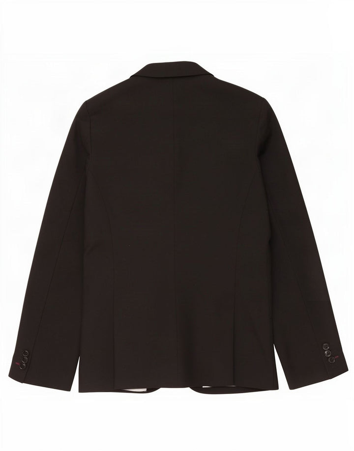 Marks & Spencer Womens Autograph 2 Button Blazer Jacket UK 10 Small Black