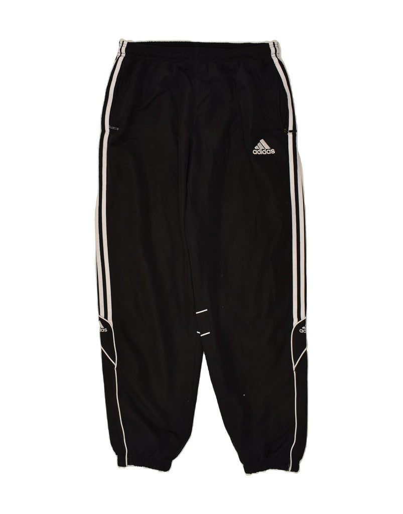 ADIDAS Mens Graphic Tracksuit Trousers Joggers Large Black Polyester | Vintage Adidas | Thrift | Second-Hand Adidas | Used Clothing | Messina Hembry 