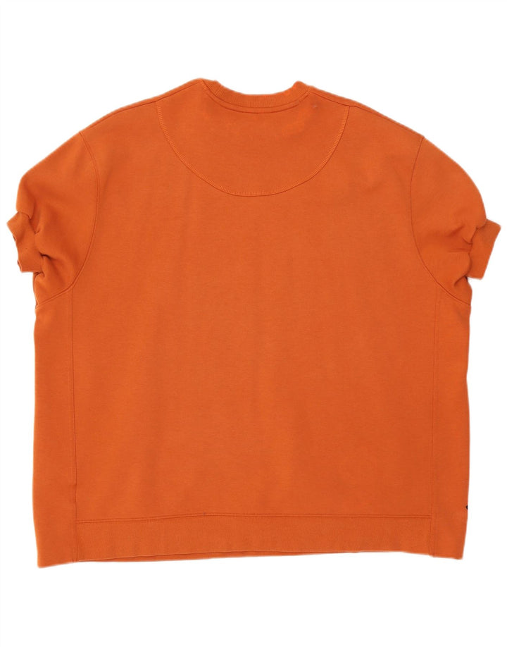 Adidas Mens Loose Fit T-Shirt Top Small Orange