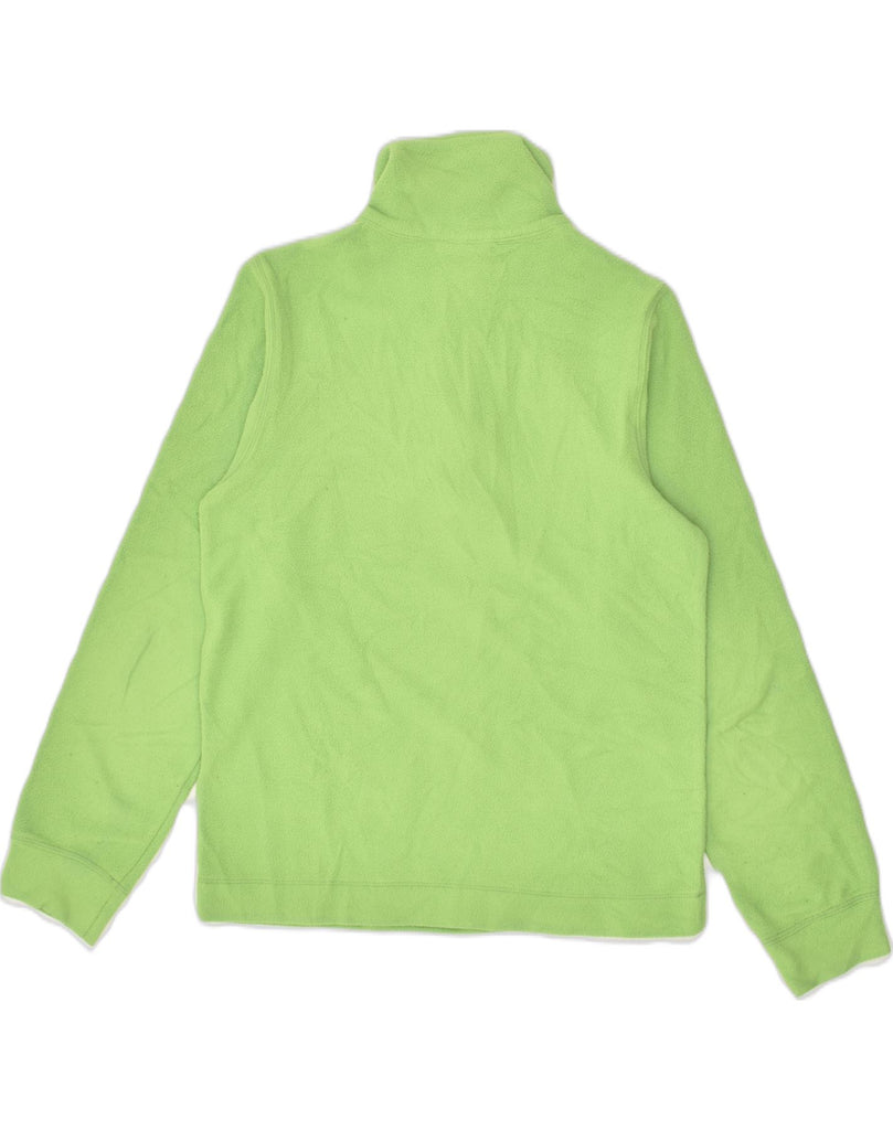 CHAMPION Boys Zip Neck Fleece Jumper 9-10 Years Medium Green | Vintage Champion | Thrift | Second-Hand Champion | Used Clothing | Messina Hembry 