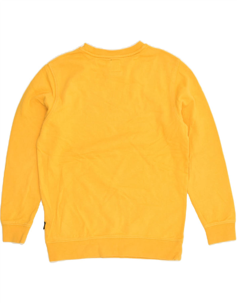 VANS Girls Graphic Sweatshirt Jumper 12-13 Years Medium Yellow Cotton | Vintage Vans | Thrift | Second-Hand Vans | Used Clothing | Messina Hembry 