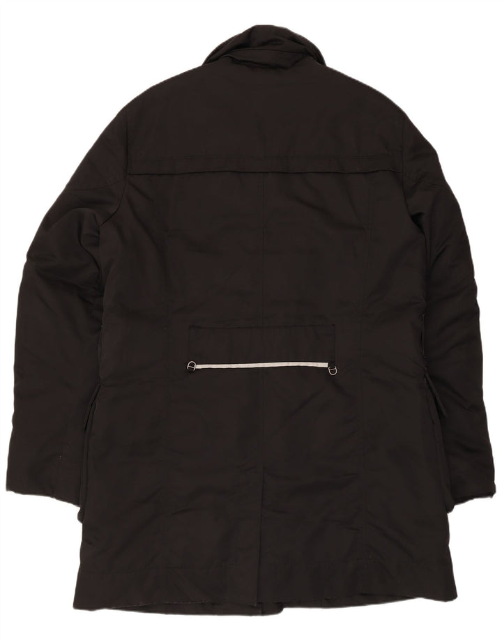 PEUTEREY Mens Windbreaker Jacket UK 42 XL Black Polyester