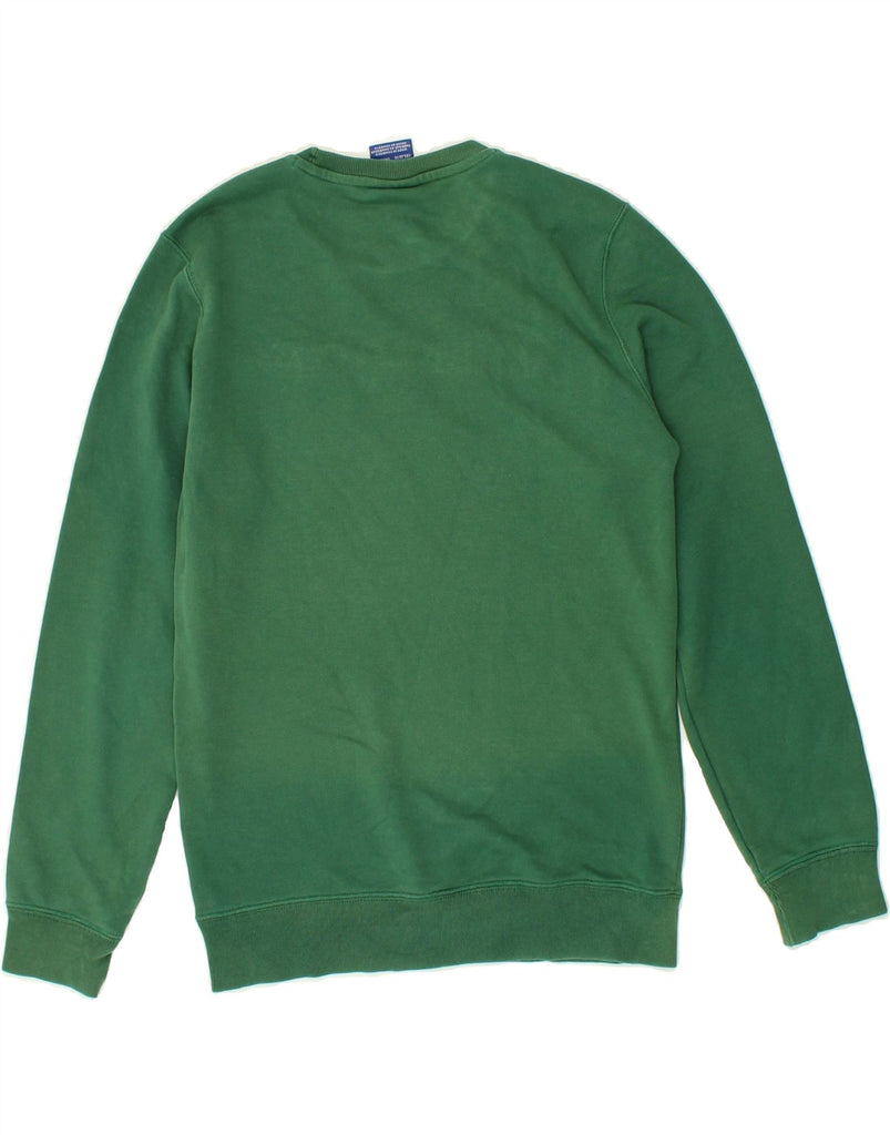 CHAMPION Boys Graphic Sweatshirt Jumper 13-14 Years XL Green Cotton | Vintage Champion | Thrift | Second-Hand Champion | Used Clothing | Messina Hembry 