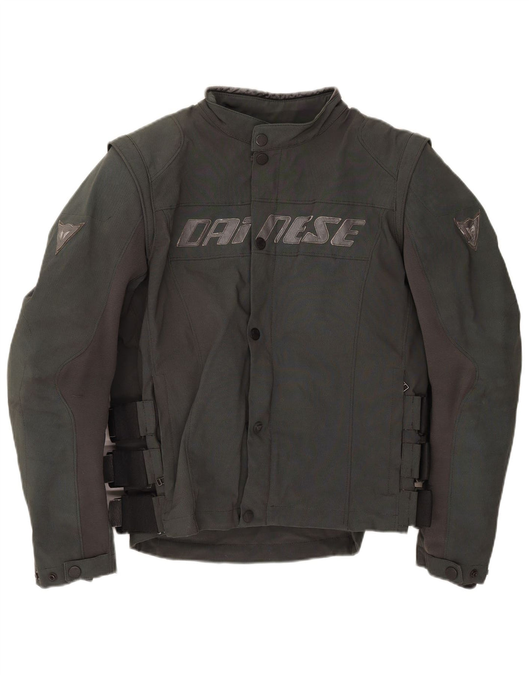 Dainese Mens Graphic Racer Jacket IT 52 Large Grey Colourblock Nylon
