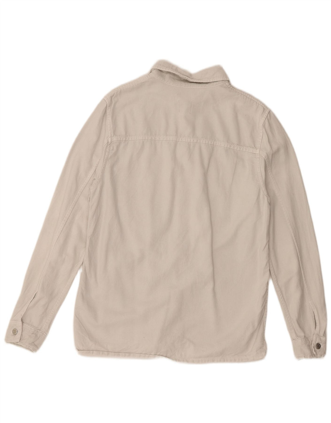 Zara Mens Shirt Medium Off White