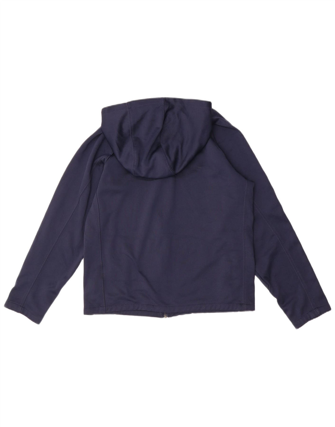 Nike Boys Zip Hoodie Sweater 13-14 Years XL Navy Blue Polyester