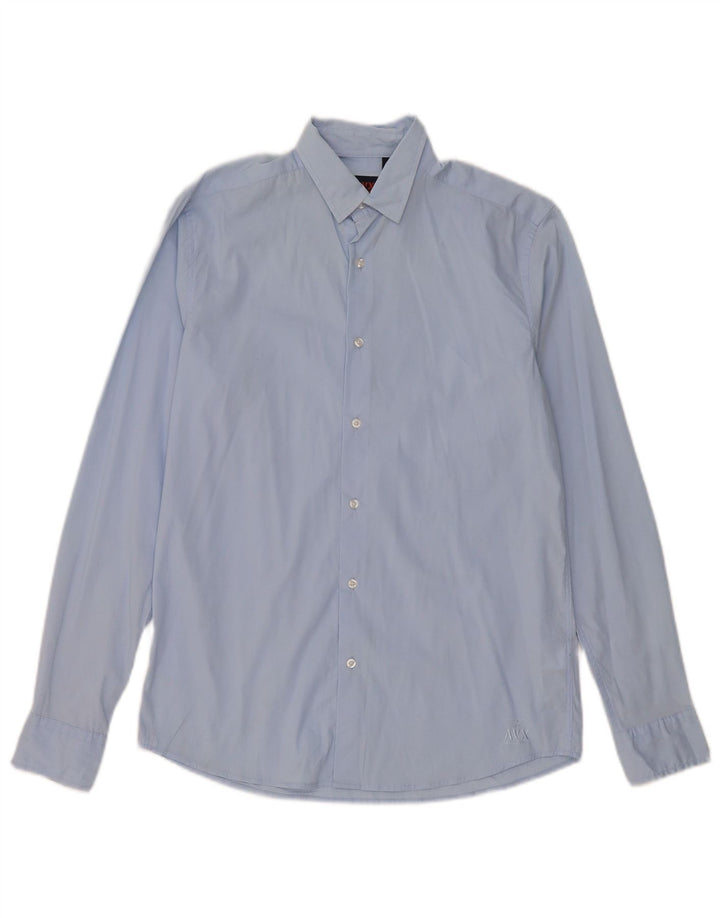 Avirex Mens Shirt Small Blue Cotton