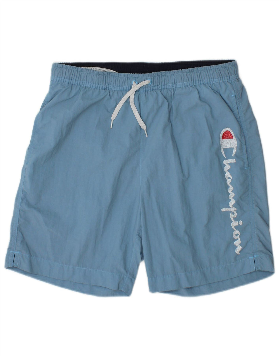 Champion Boys Graphic Swimming Shorts 15-16 Years 2XL Blue Polyamide