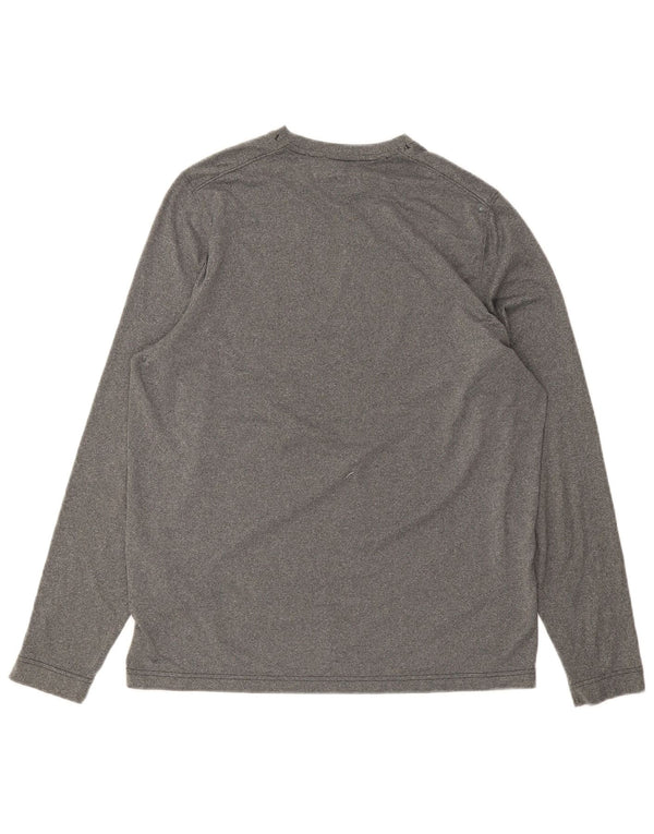 Under Armour Mens Cold Gear Top Long Sleeve Medium Grey Polyester