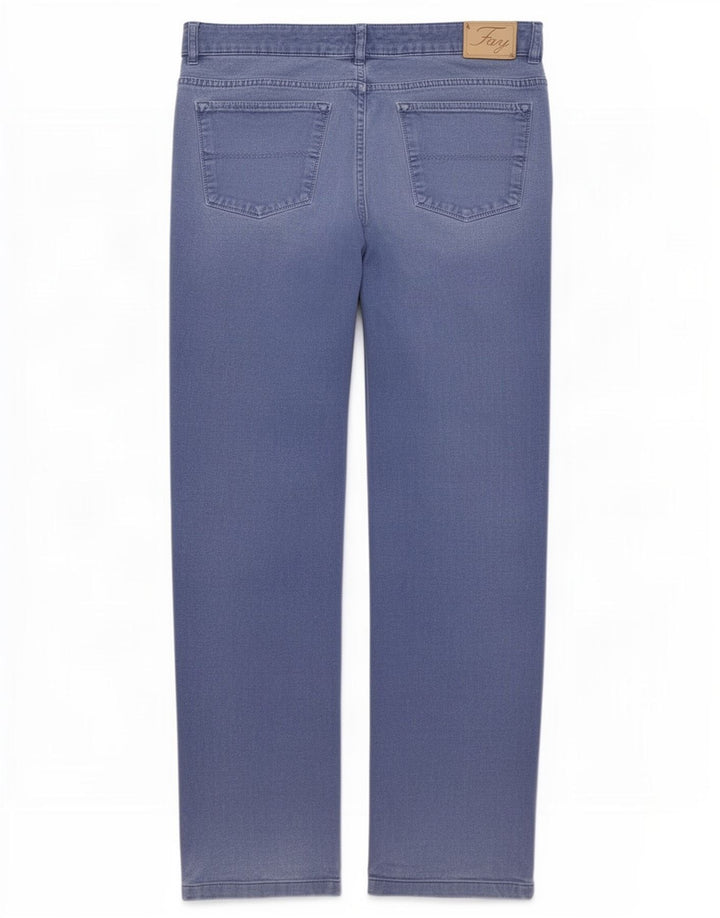 Fay Mens Slim Jeans W35 L29 Blue Cotton