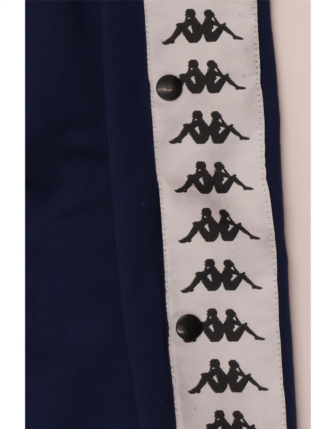 KAPPA Mens Graphic Tracksuit Trousers 2XL  Navy Blue Colourblock Polyester