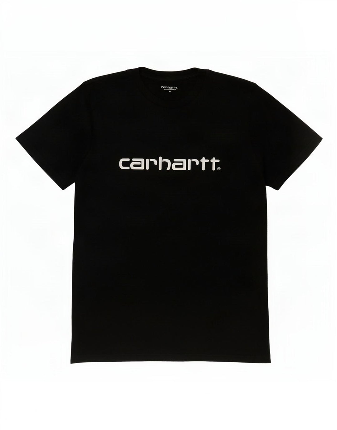 Carhartt Mens Graphic T-Shirt Top Small Black Cotton