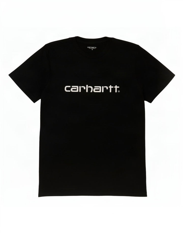 Carhartt Mens Graphic T-Shirt Top Small Black Cotton
