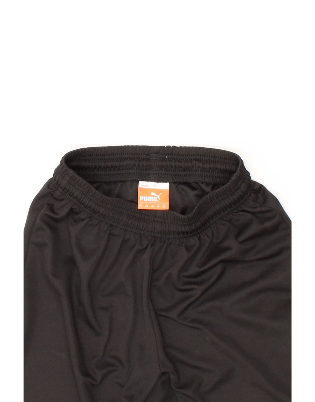 PUMA Boys Sport Shorts 9-10 Years Black Polyester Vintage Puma and Second-Hand Puma from Messina Hembry 