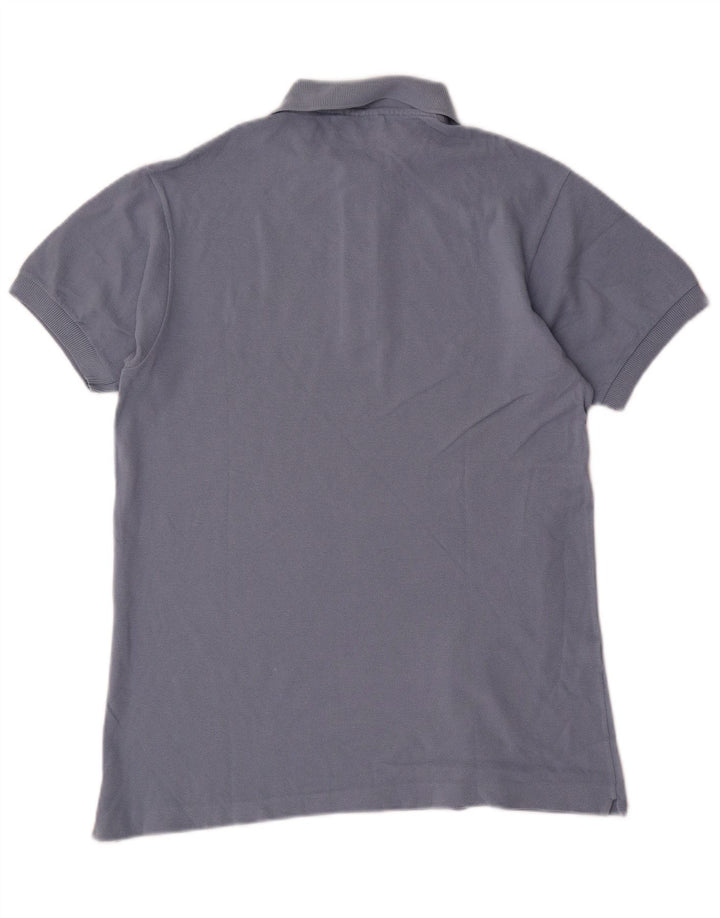 Lacoste Mens Polo Shirt Small Blue Cotton