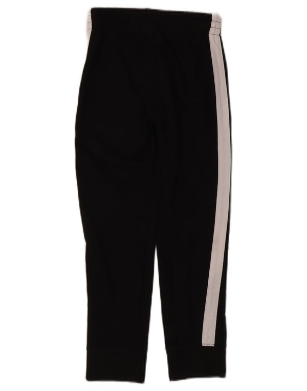 JORDAN Boys Tracksuit Trousers Joggers 6-7 Years Large Black Colourblock