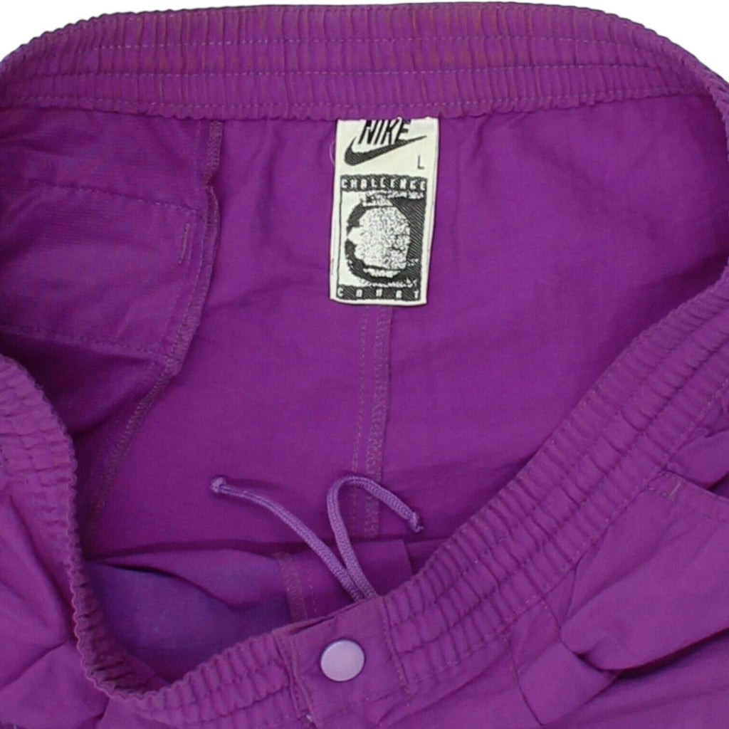Nike Challenge Court Mens Purple Shorts | Vintage 90s Tennis Sportswear VTG | Vintage Messina Hembry | Thrift | Second-Hand Messina Hembry | Used Clothing | Messina Hembry 