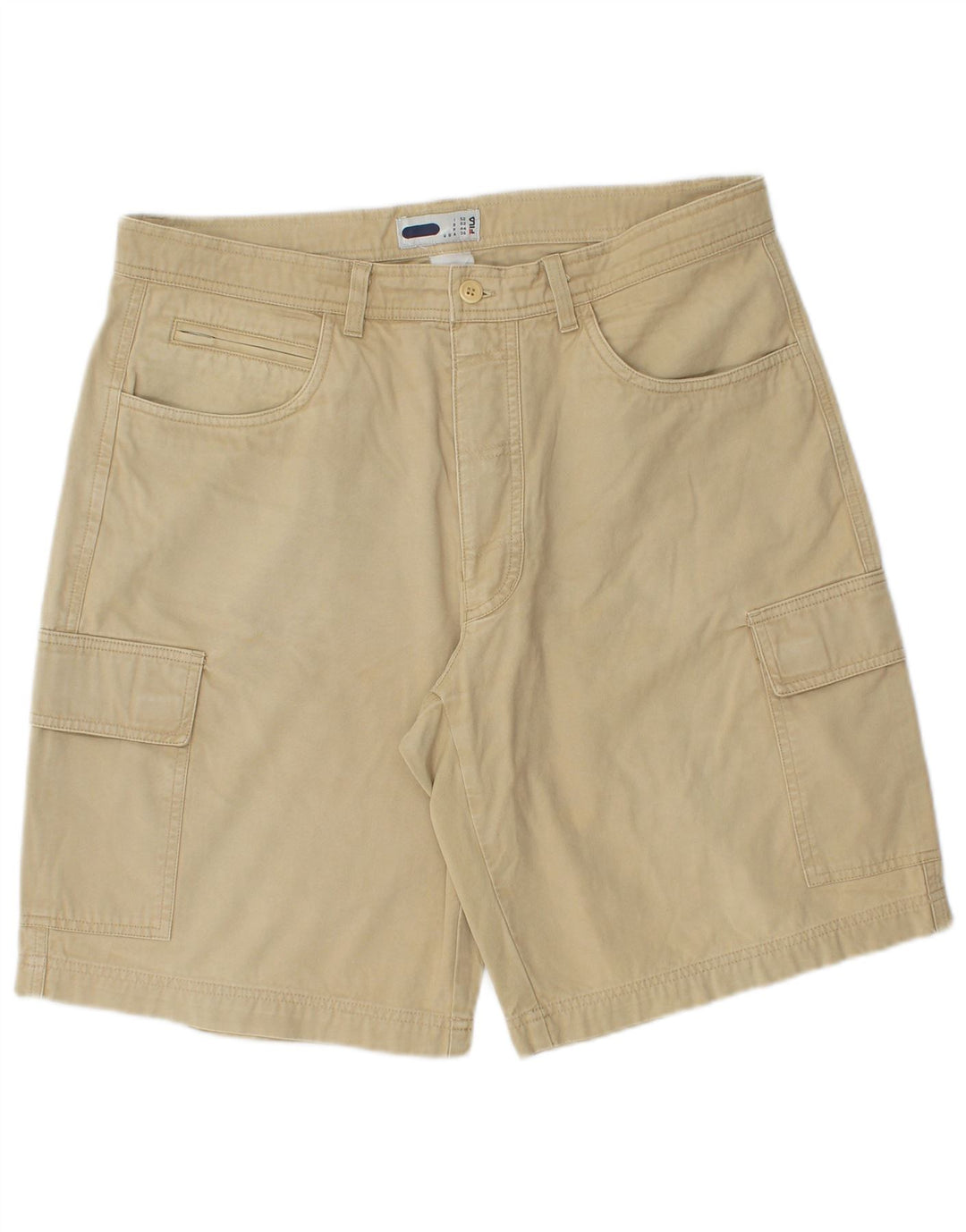 Fila Mens Cargo Shorts IT 54 XL W36  Khaki