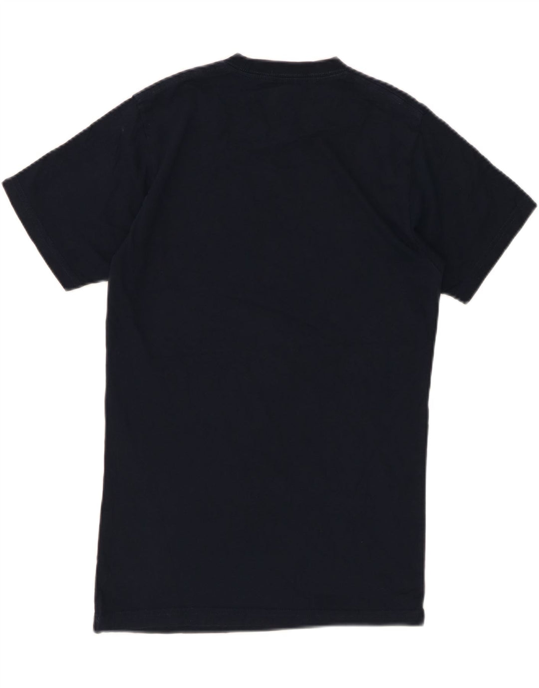 VANS Mens Classic Fit T-Shirt Top Small Navy Blue Cotton