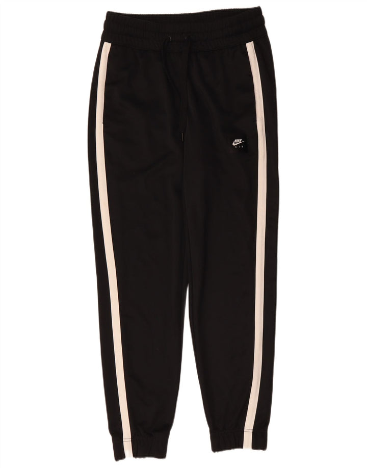 Nike Mens Tracksuit Trousers Joggers Medium Black Colourblock Polyester