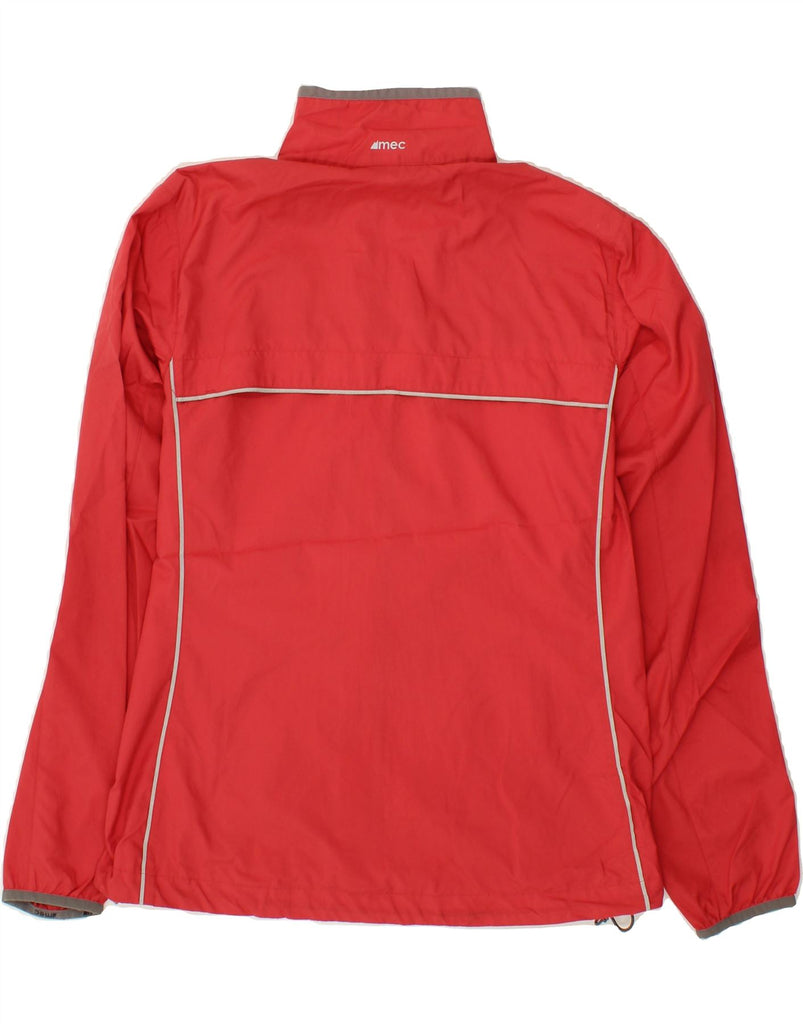 MOUNTAIN EQUIPMENT Womens Tracksuit Top Jacket UK 14 Medium Red Vintage Mountain Equipment and Second-Hand Mountain Equipment from Messina Hembry 