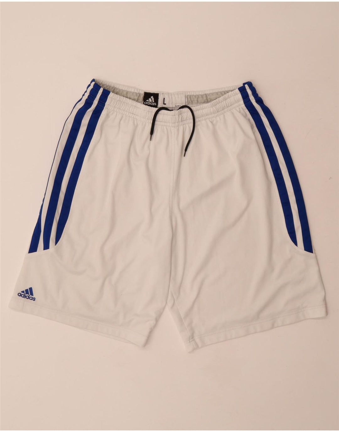 ADIDAS Womens Climalite Sport Shorts UK 18 XL White Cotton