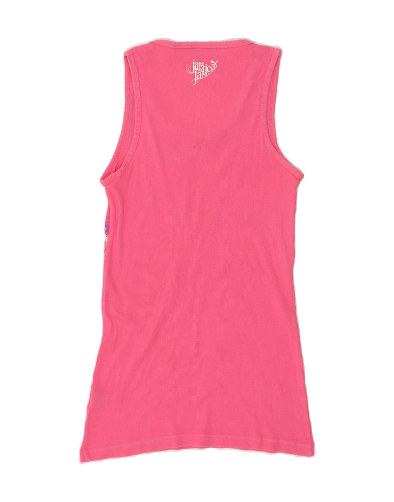 PUMA Girls Graphic Vest Top 13-14 Years Pink | Vintage Puma | Thrift | Second-Hand Puma | Used Clothing | Messina Hembry 