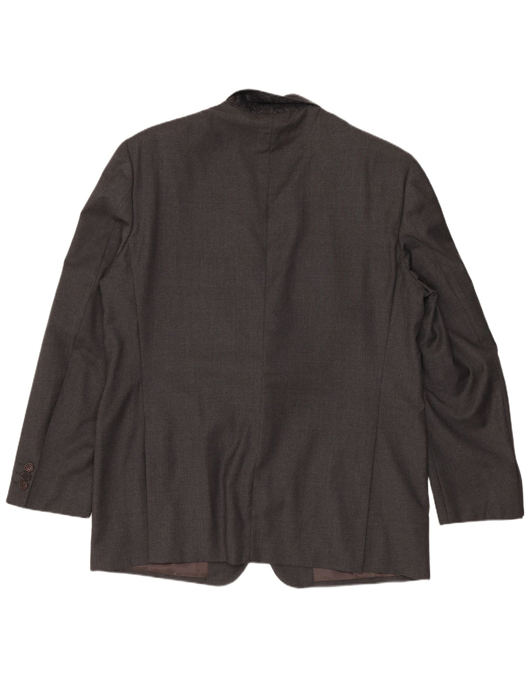 Tasmanian Mens 2 Button Blazer Jacket IT 52 XL Grey Wool