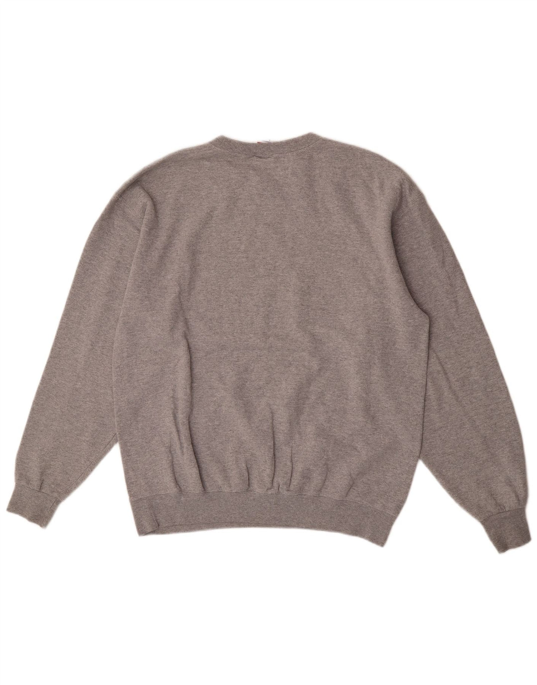 Champion Mens Graphic Sweatshirt Jumper Large Grey Flecked Cotton