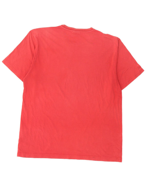 Champion Womens Graphic T-Shirt Top 2XL Red Cotton