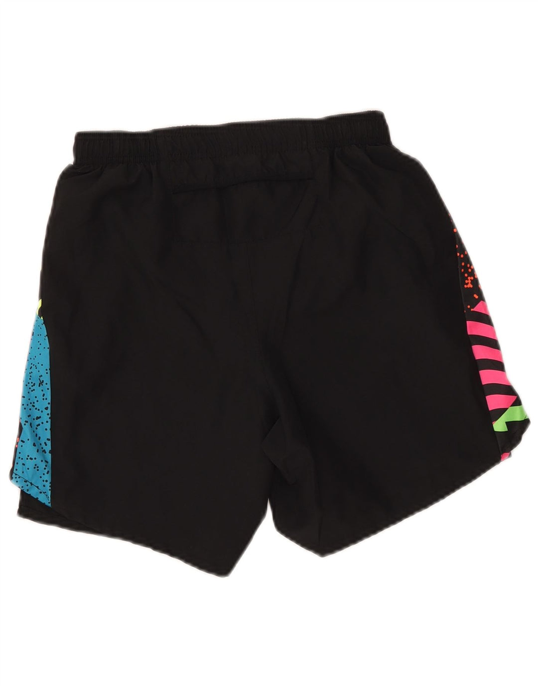Nike Womens Dri Fit Graphic Sport Shorts Small Black