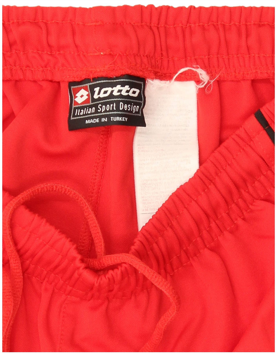 Lotto Mens Graphic Sport Shorts Small  Red