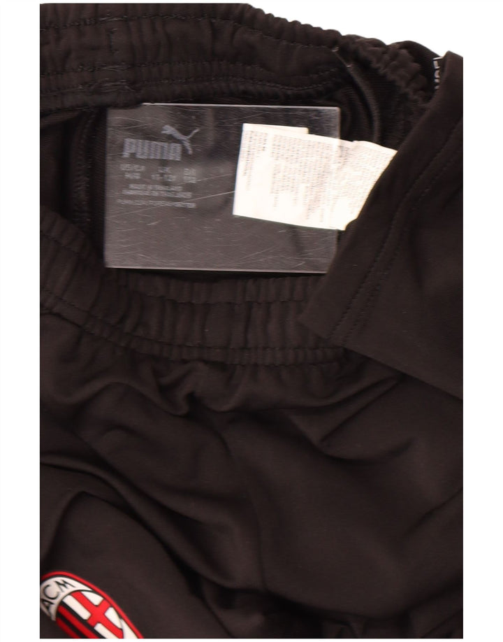 Puma Boys AC Milan Tracksuit Trousers 11-12 Years  Black Colourblock