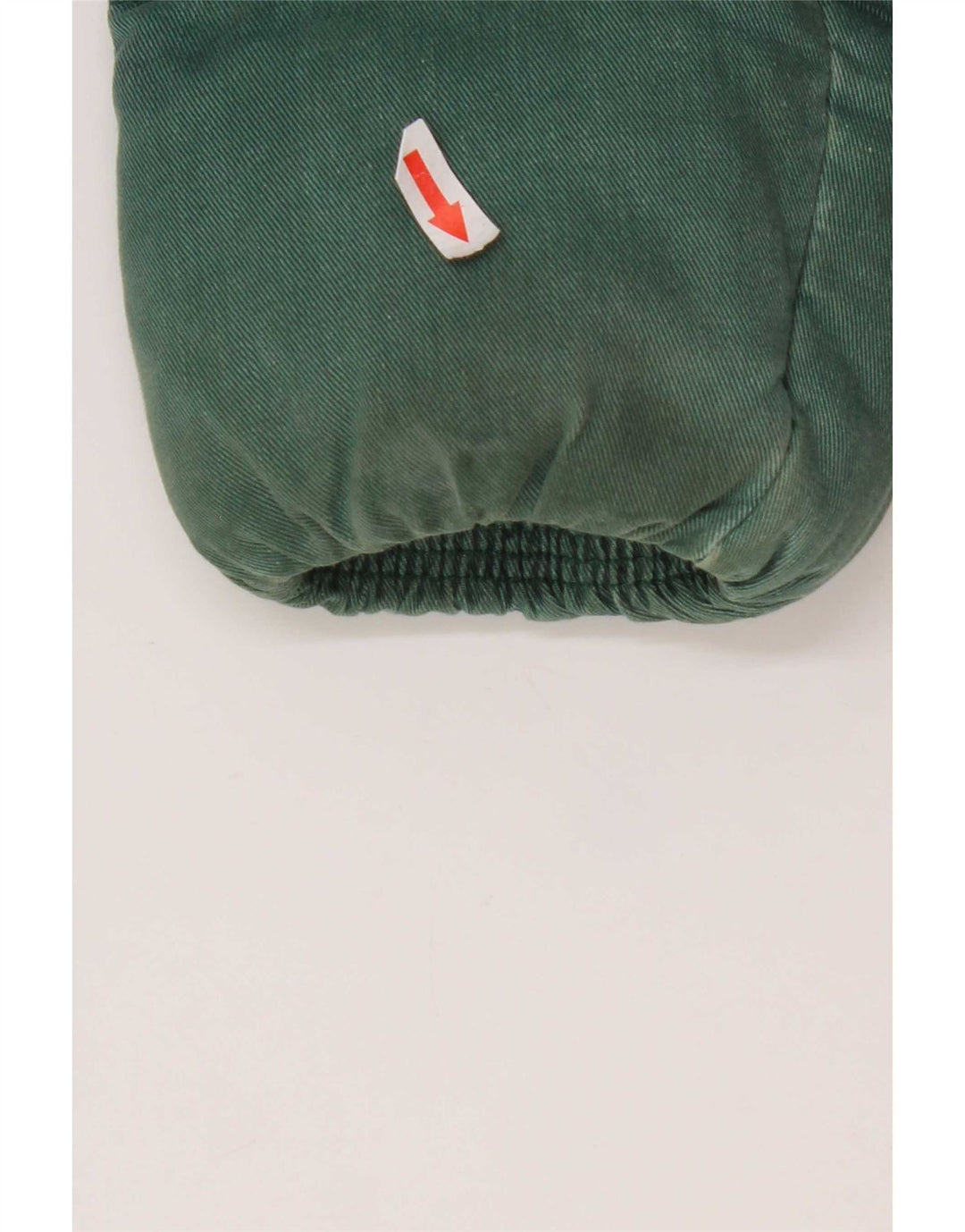 Tommy Hilfiger Mens Padded Jacket UK 38 Medium Green Cotton