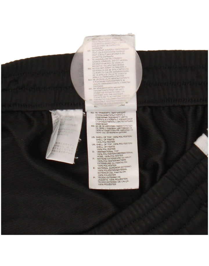 Adidas Womens Tracksuit Trousers UK 36/38 Small Black Polyester
